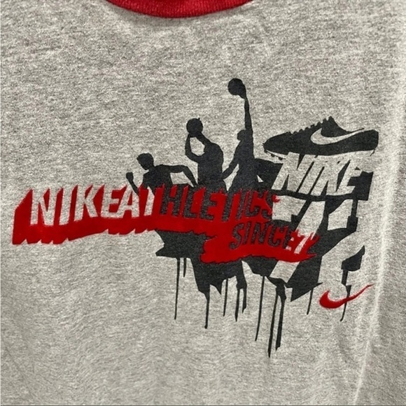 Nike Y2K Grey Velvet T Shirt - Picture 3 of 12